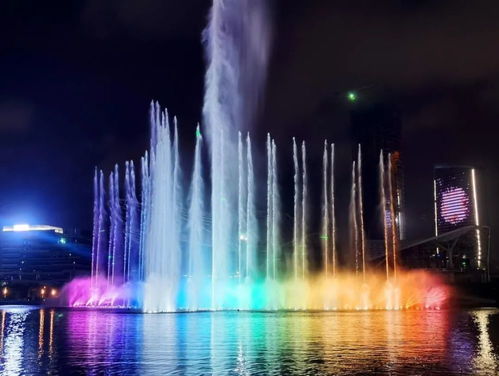 珠海全新大型音樂噴泉驚艷亮相，假山造型刷屏網絡